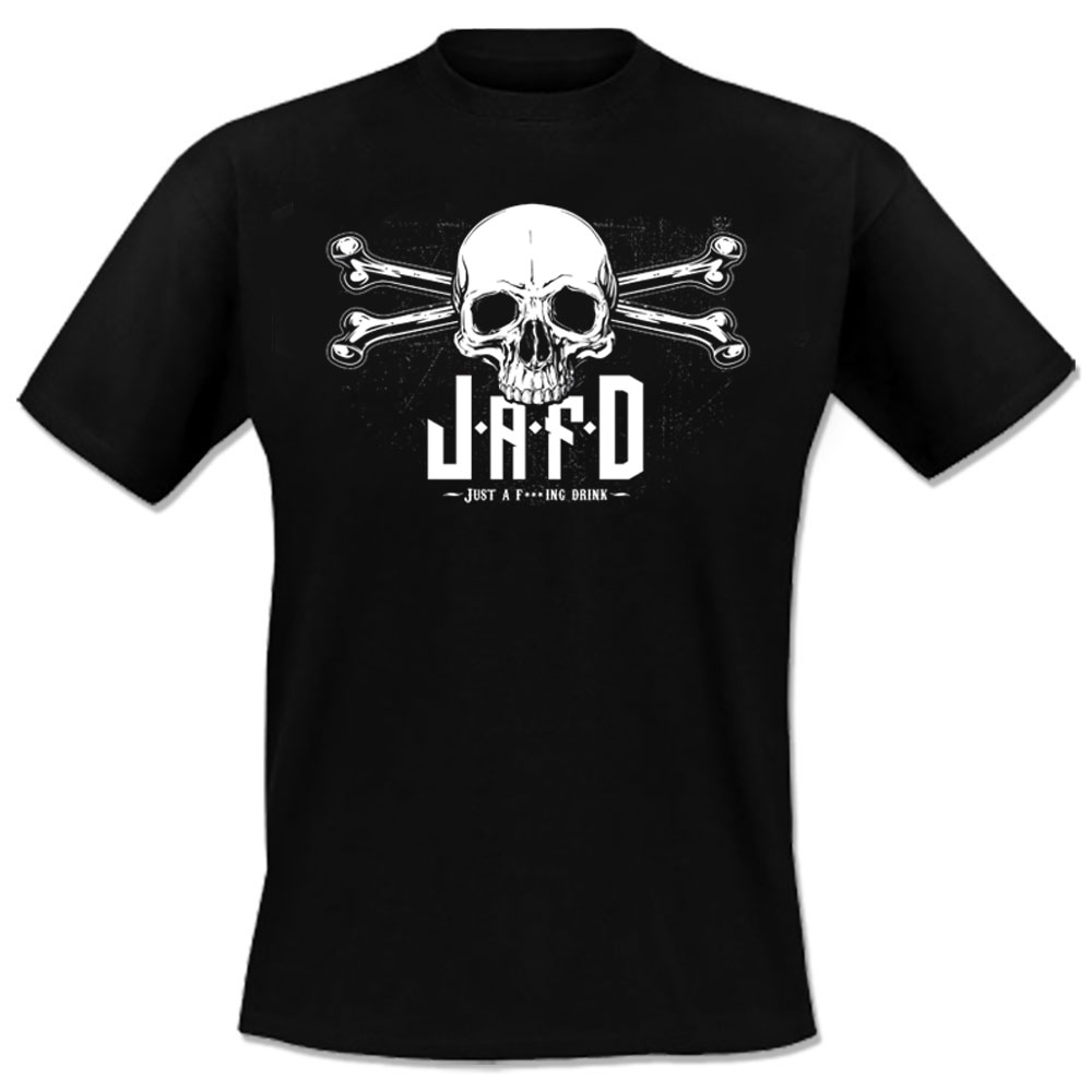 JAFD / Just a f***ing drink - Rock Edition, T-Shirt [black]