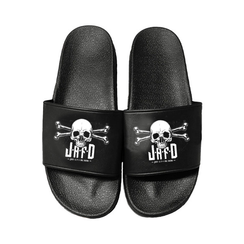 JAFD / Just a f***ing drink - Rock Edition,  Badelatschen [schwarz]