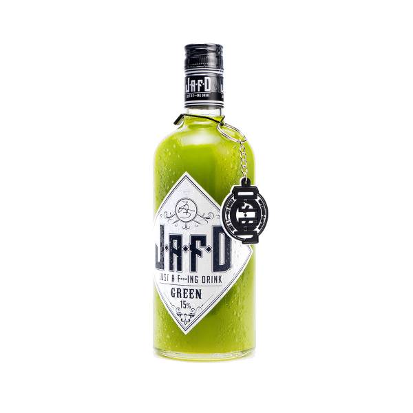 JAFD - Just a f***ing Drink "Green" (Club Edition), Likör 15%, 0,7l Glasflasche (pfandfrei)